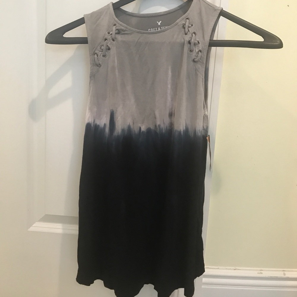 NWT Tie-Dye American Eagle tank